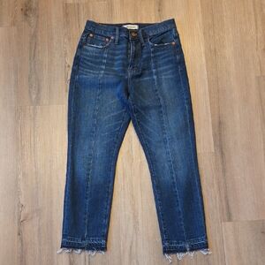 Madewell High Rise Slim Boyjean-Classic Blue Women's Jeans